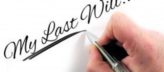 What would happen if you were to pass away during the process of making a Will.