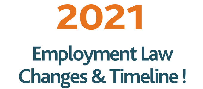 Employment Law and 2021 – A Timeline of Key Changes