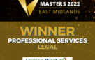 Winners ! - "Professional Services - Legal"  East Midlands Business Masters Awards