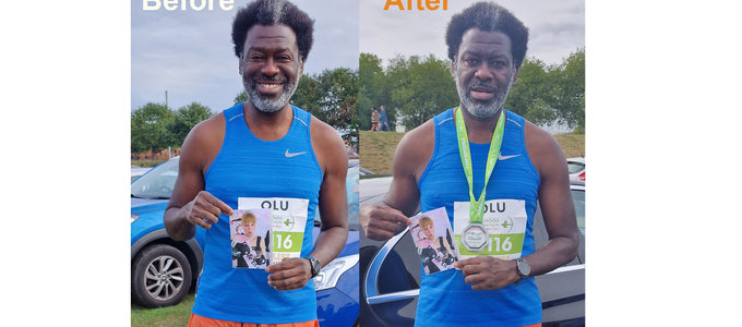 Marathon Fundraising:  Olu Modupe takes on the triple challenge