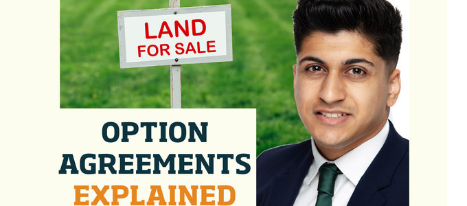 Land Development: What is an Option Agreement?