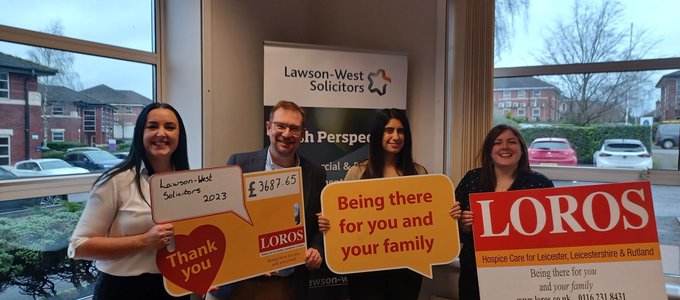 Lawson-West & LOROS Charity