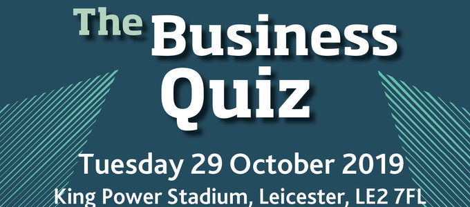 Lawson-West hosts 'The Business Quiz' - 29th October