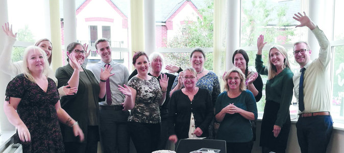 Lawson-West Solicitors celebrate in Market Harborough