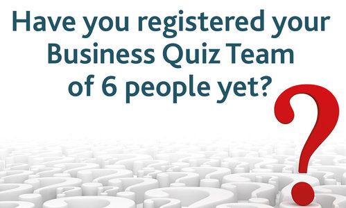 The Business Quiz - Tuesday 29 October - Are you taking part?  