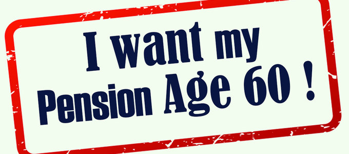 I want my pension age 60 – the important Pensions Appeal case is lost ! 