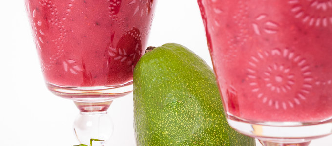 Amazing Staff Recipes:  Hannah's Avocado and Strawberry Smoothie - February