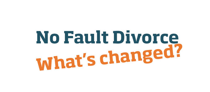Divorce:  No-Fault Divorce started - 6th April 2022