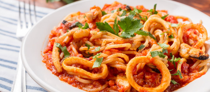 Amazing Staff Recipes: Seafood Spaghetti - August