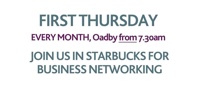 OADBY NETWORKING IN MAY: Thursday 5th May 2022