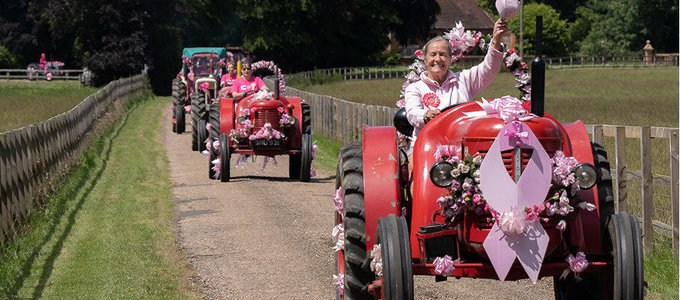 Senior Private Client Solicitor drives tractor in charity race