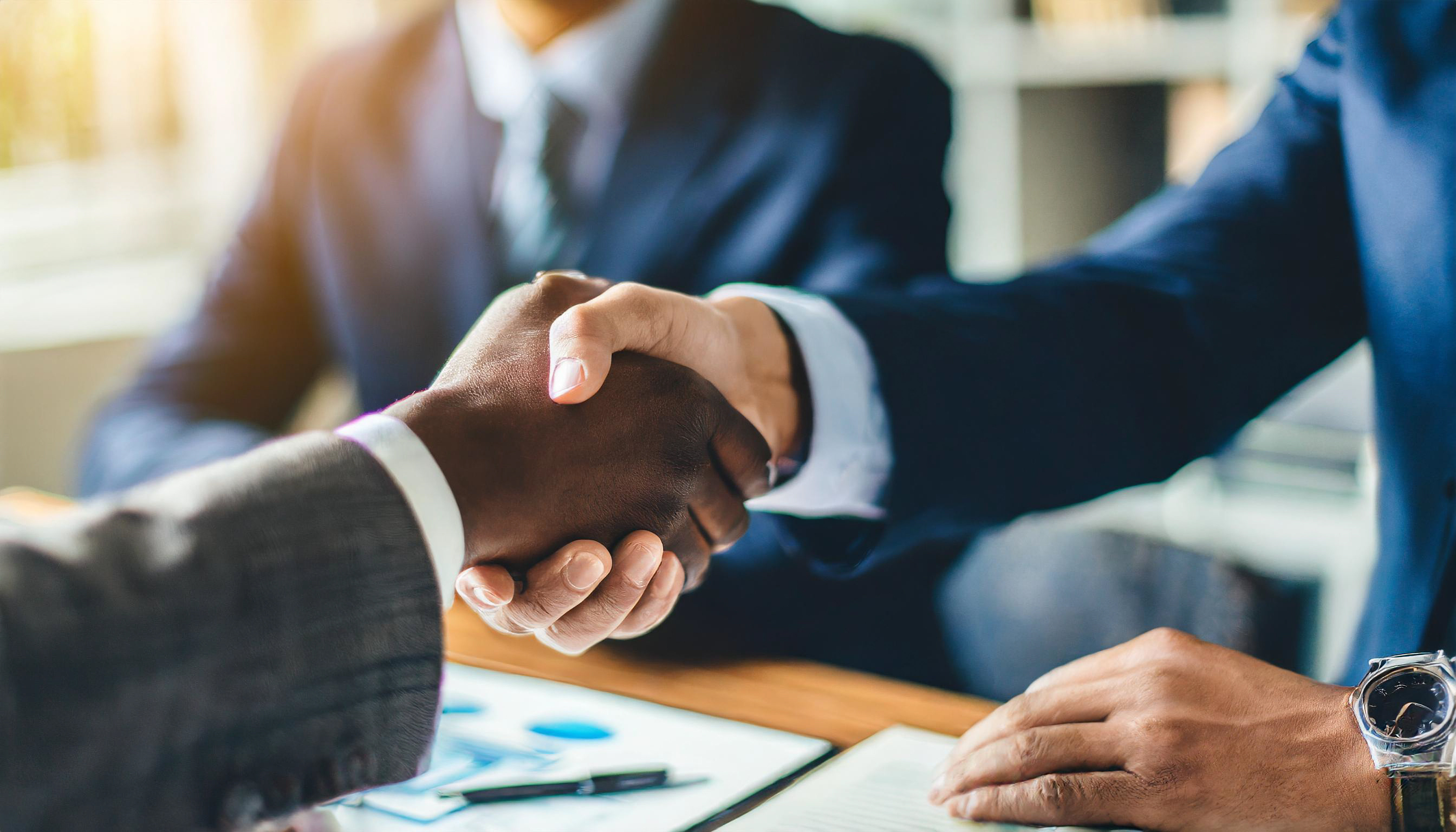 Settlement Agreement handshake